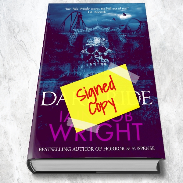 Signed Edition of Dark Ride