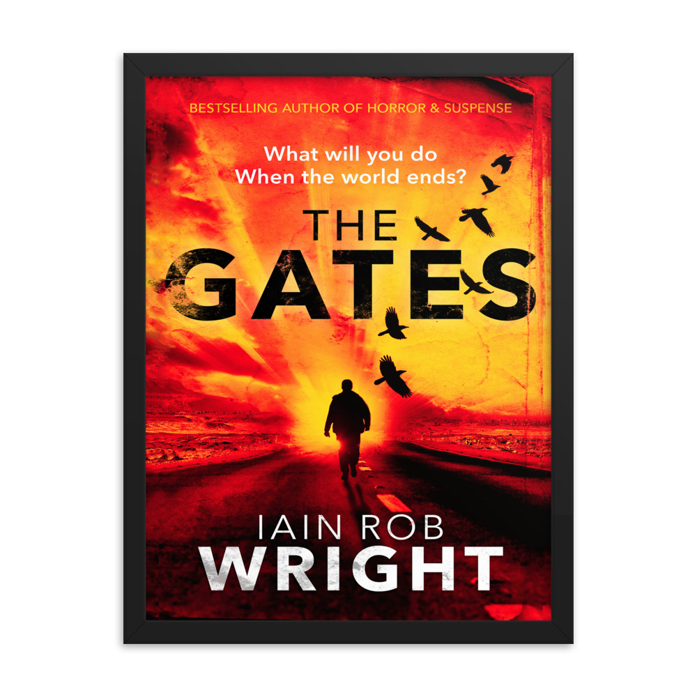 Framed poster of The Gates