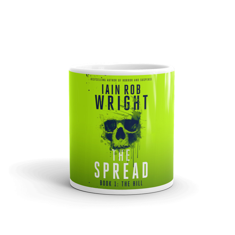 White glossy 'The Spread' Mug