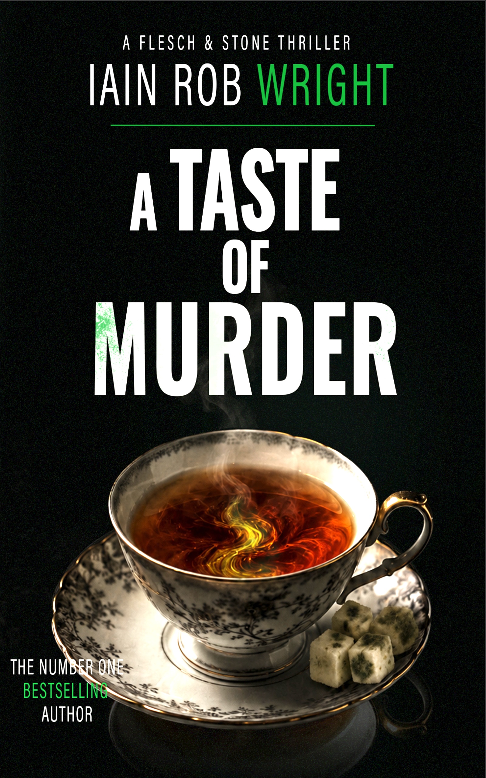 A Taste of Murder by Iain Rob Wright Kindle cover